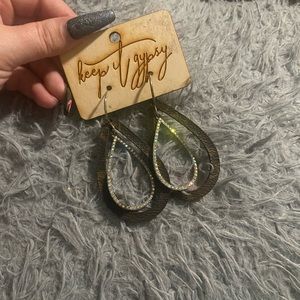 Upcycled earrings